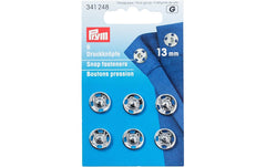 Prym Annähdruckknöpfe, silber, nickelfrei