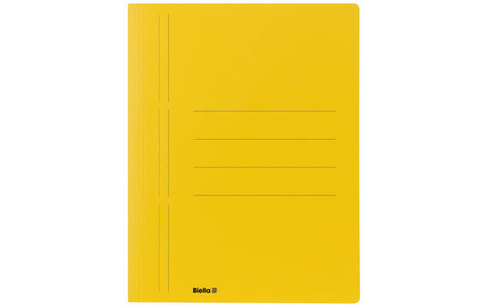 Biella | Schnellhefter Recycolor A4 | Format A4, Gelb, für 100 Blatt