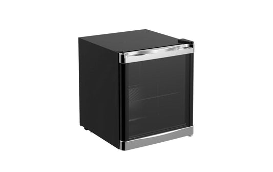 Kibernetik | Getränkekühlschrank 48L | E, schwarz, Glastüre