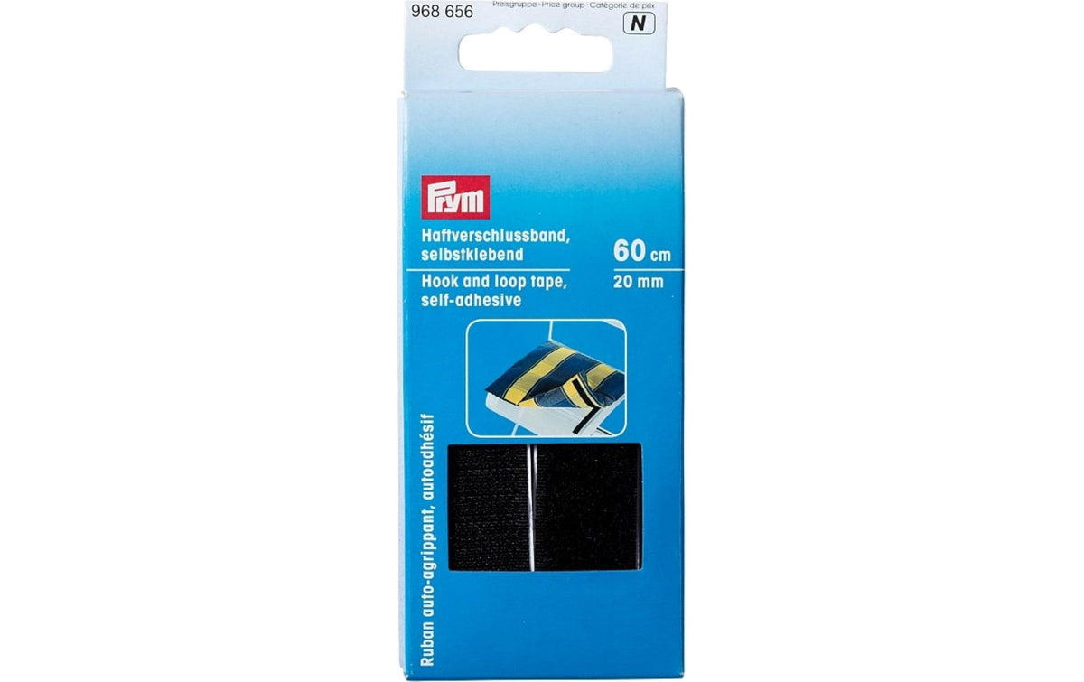 Prym Haftverschlussband, schwarz