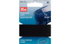 Prym Elastic-Band weich, schwarz
