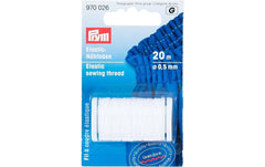 Prym, Elastikfaden 0.5 mm x 20 m Weiss