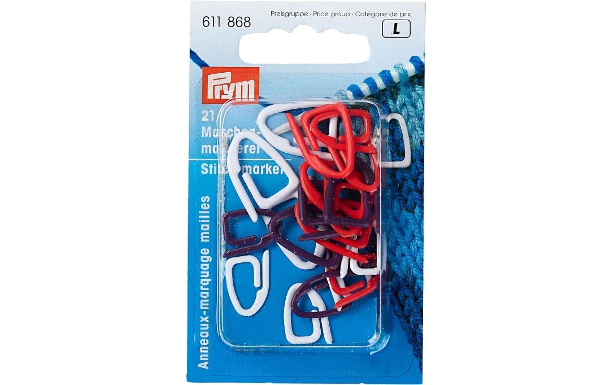Prym Maschenmarkierer, farbig sortiert