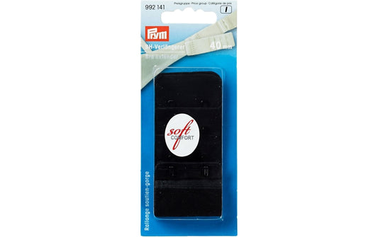 Prym | BH-Verlängerung 40 mm | zum Einhaken, Schwarz