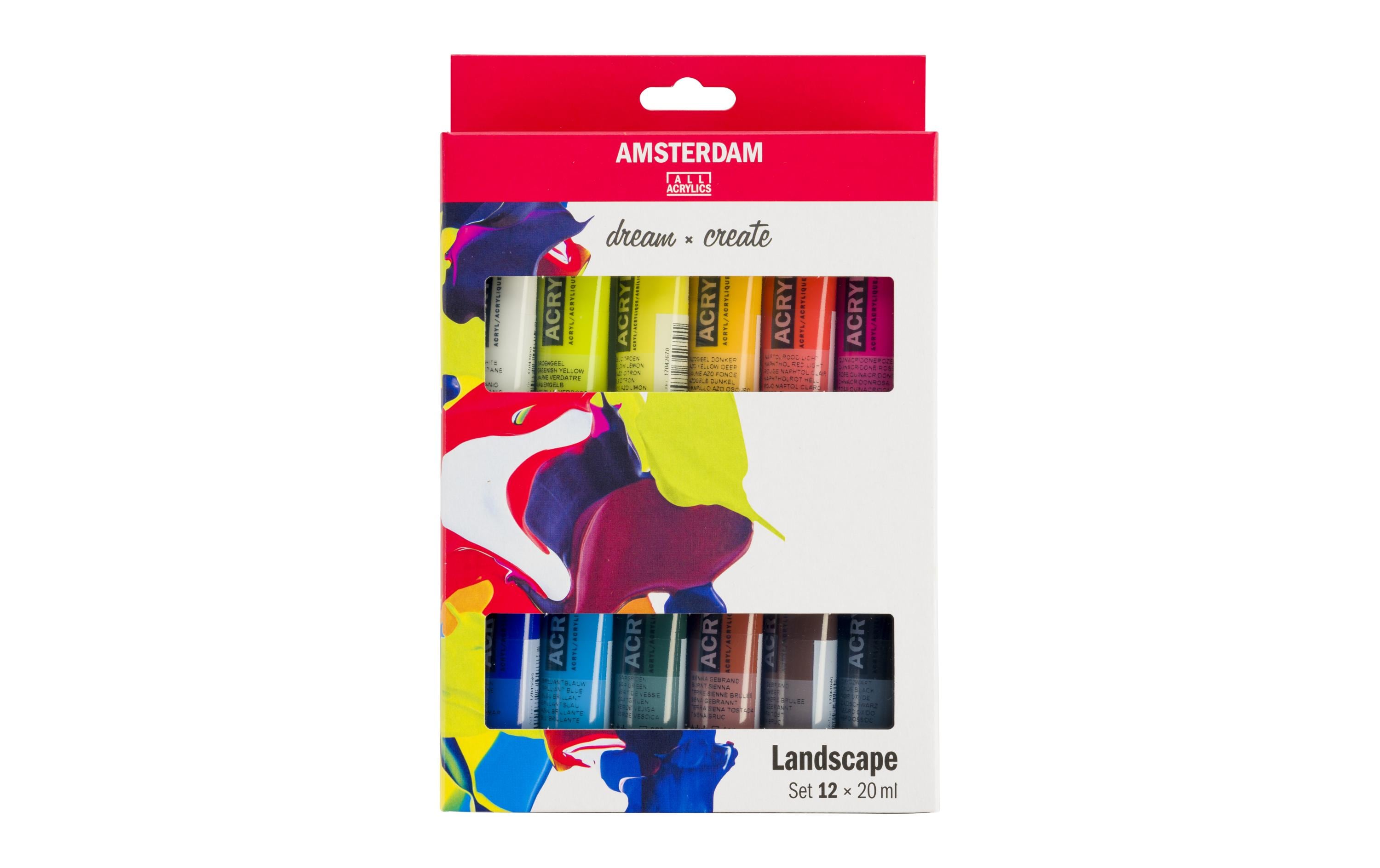 Amsterdam Acrylfarbe Landscape