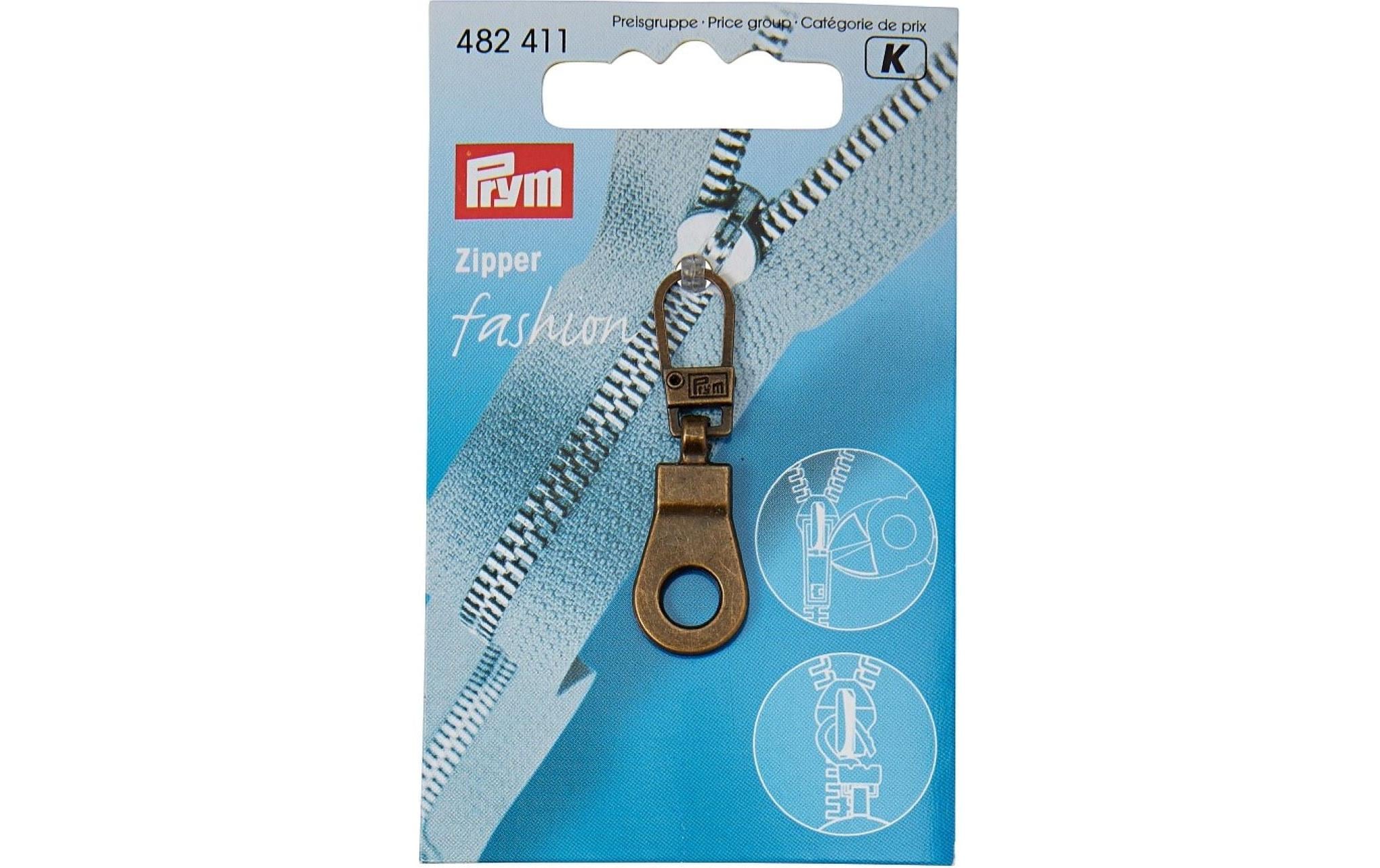 Prym Fashion-Zipper Öse, altmessing