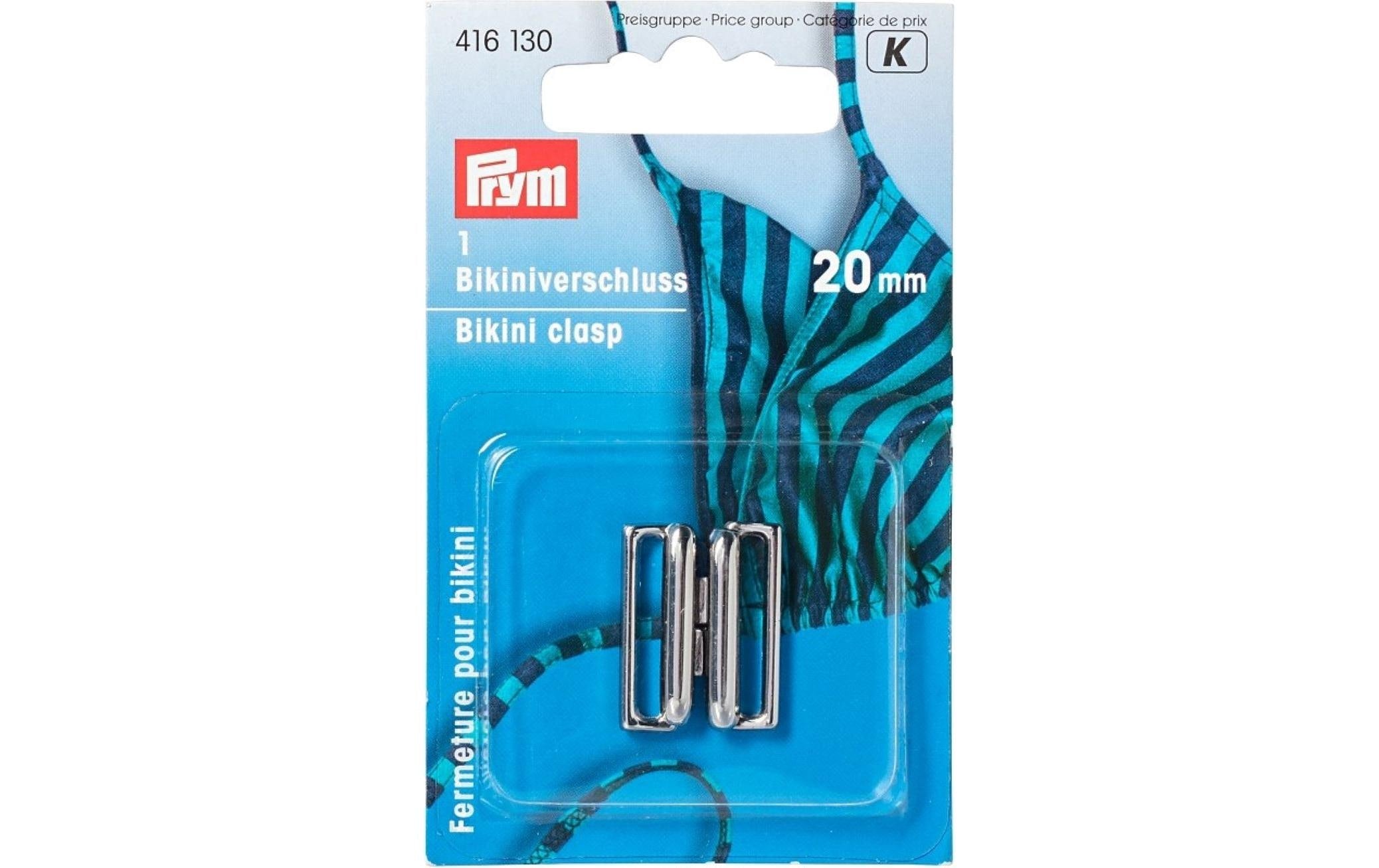 Prym Bikini- + Gürtelverschlüsse, silber