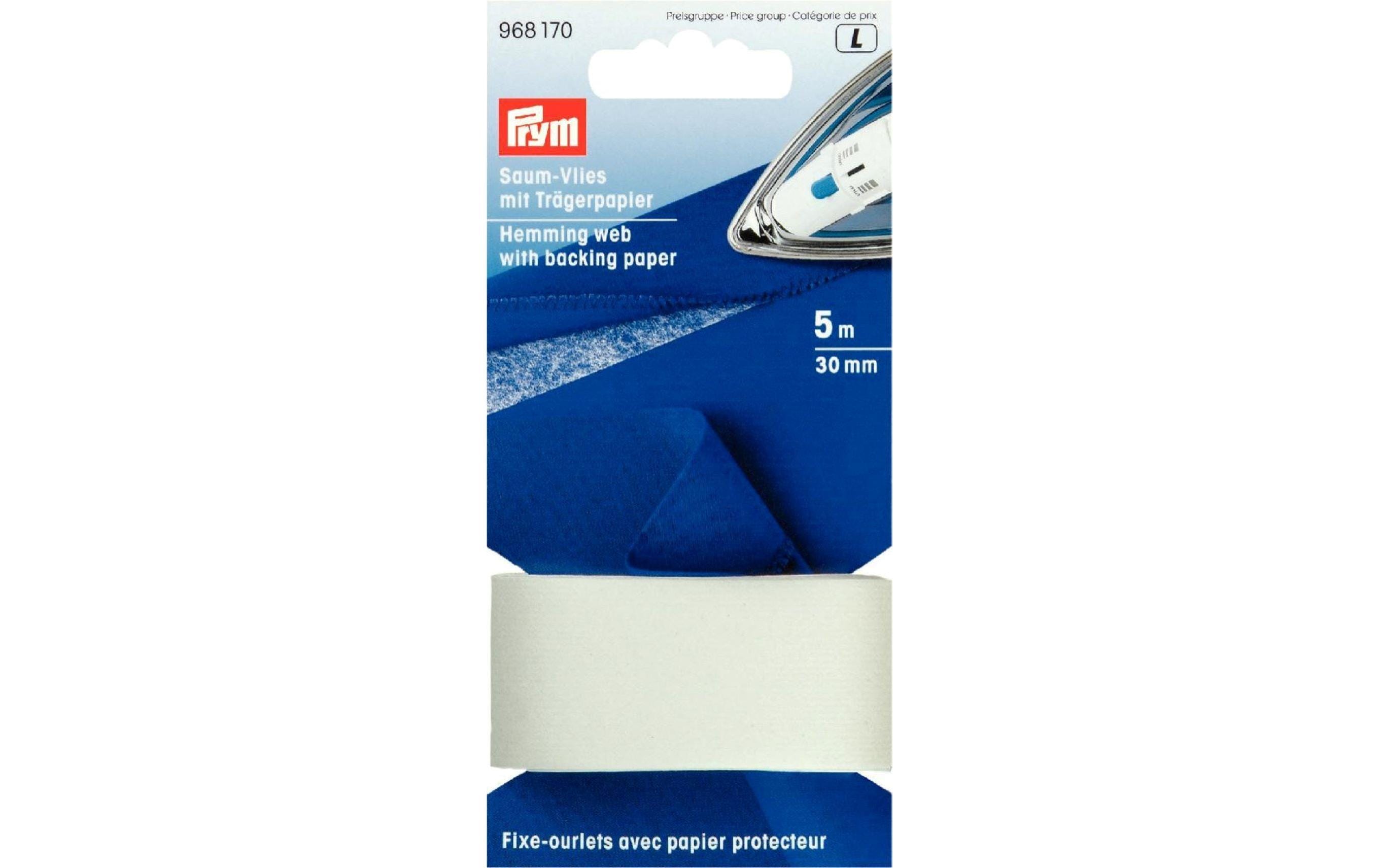 Prym Saumvlies Trägerpapier, weiss