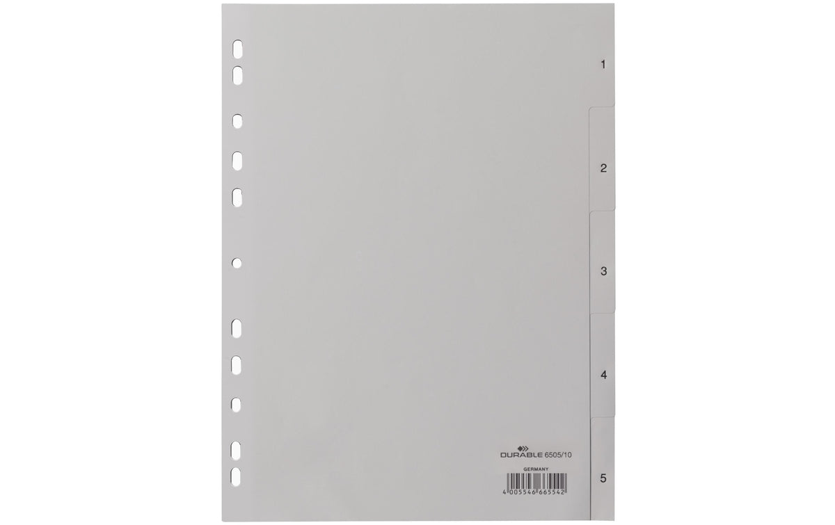 DURABLE, Register A4, 1-5