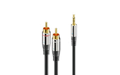 Sonero 2x Cinch auf 3.5mm Audio Kabel