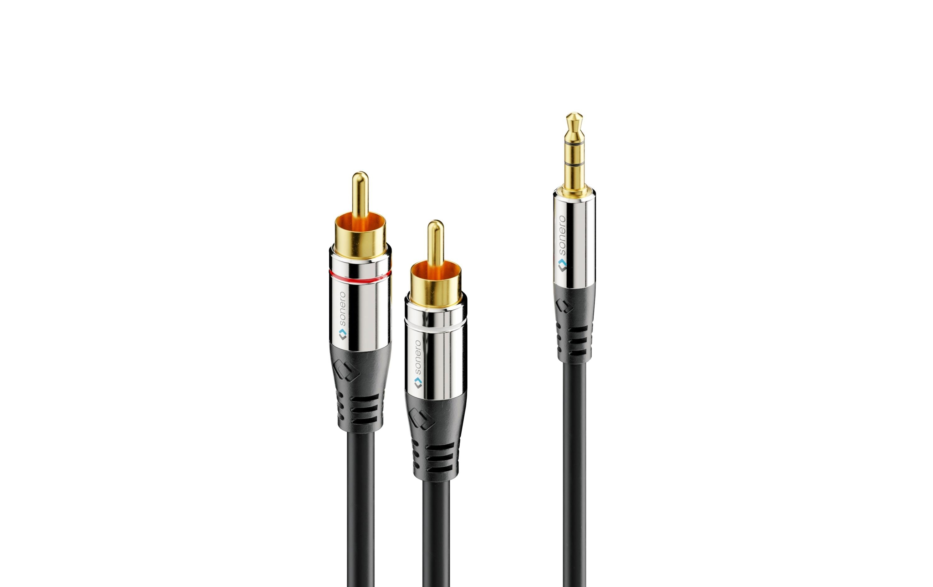 sonero, Audio-Kabel 3.5 mm Klinke - Cinch 5