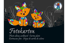 URSUS Fotokarton A6 Bunt 300g/m2