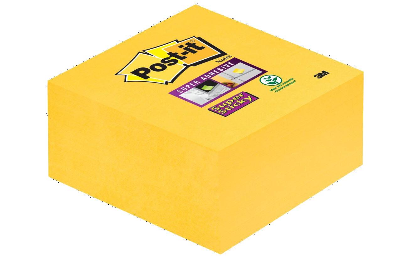 3M Post-it Super Sticky Würfel gelb