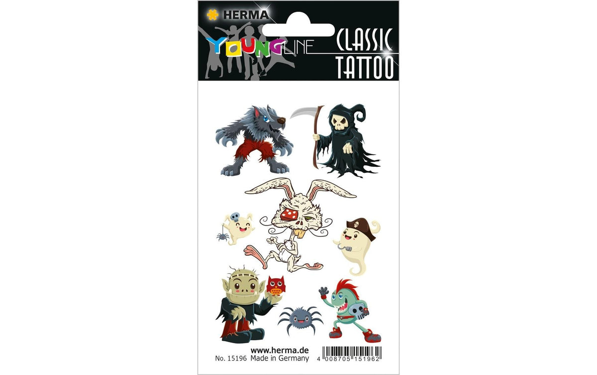 Herma Tattoos Classic Zombies
