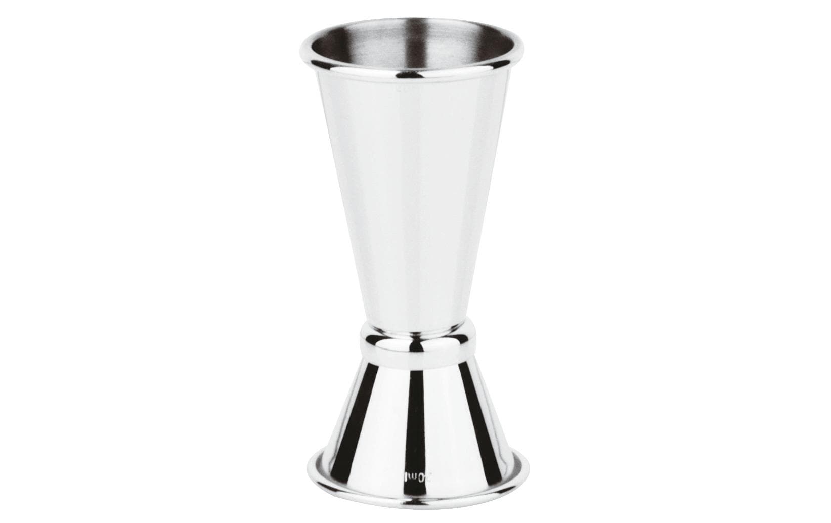 Paderno Cocktail-Doppelmass silber
