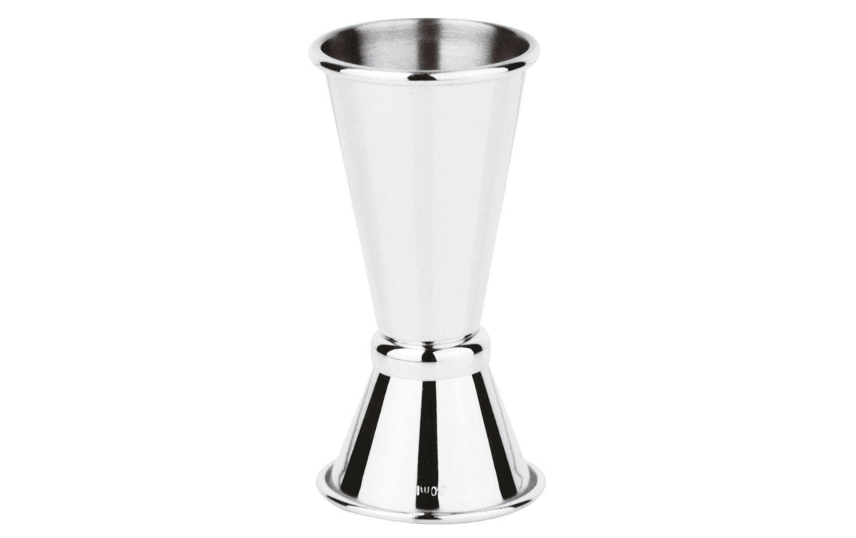 Paderno Cocktail-Doppelmass silber