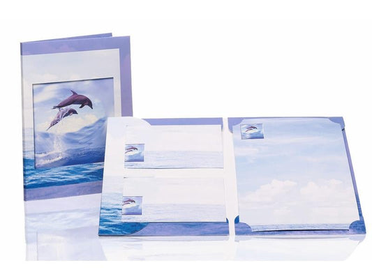 Rössler | Briefpapierset Flipper | 10 Blätter, 10 Umschläge