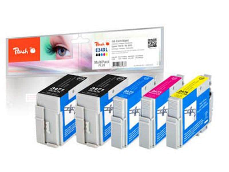 Peach | Tinte Epson No 34XL MultiPack Plus | 2x22, 3x14ml 2xbk, c, m, y