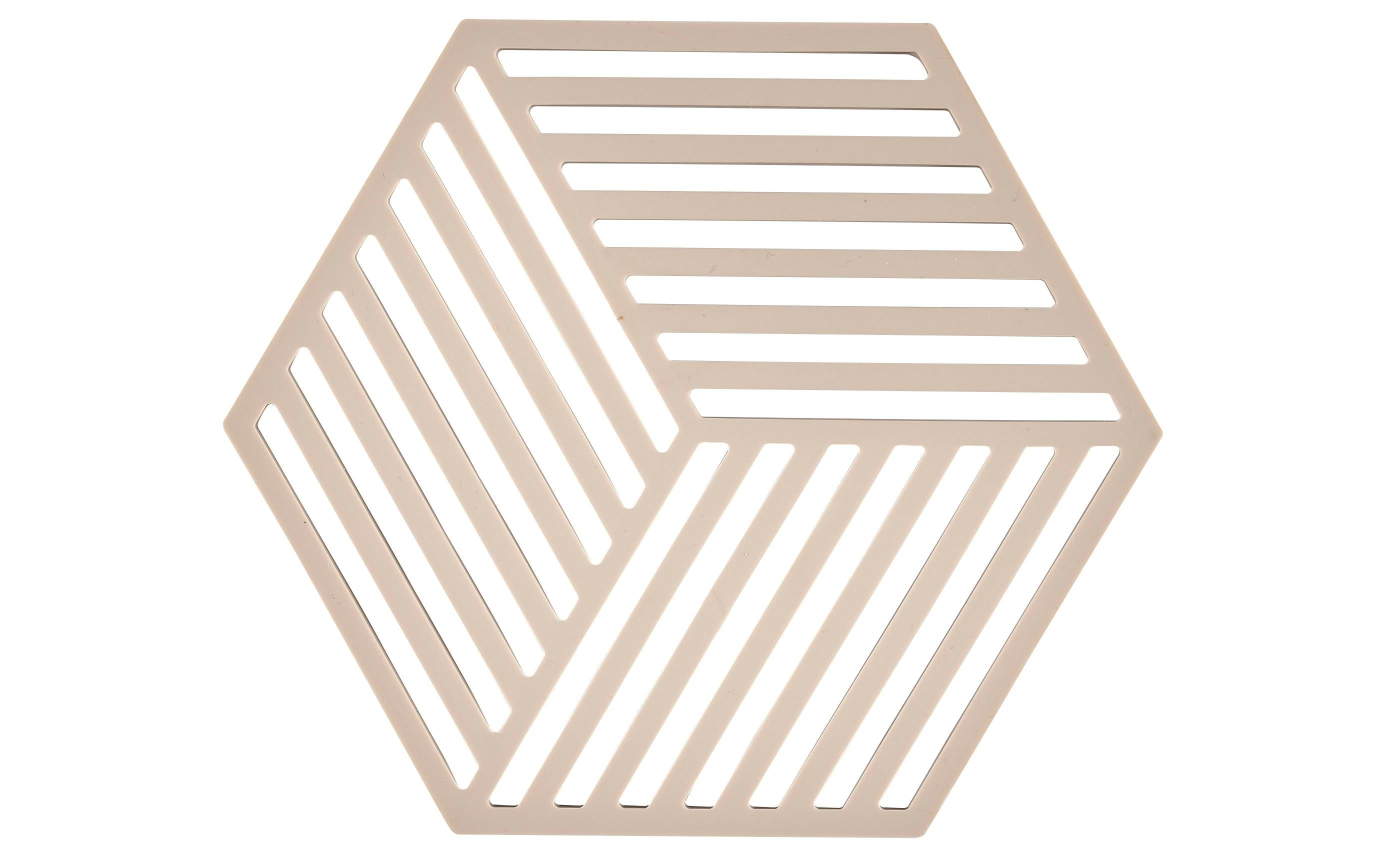 Zone Denmark, Topfuntersetzer Hexagon Beige