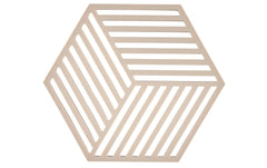 Zone Denmark, Topfuntersetzer Hexagon Beige