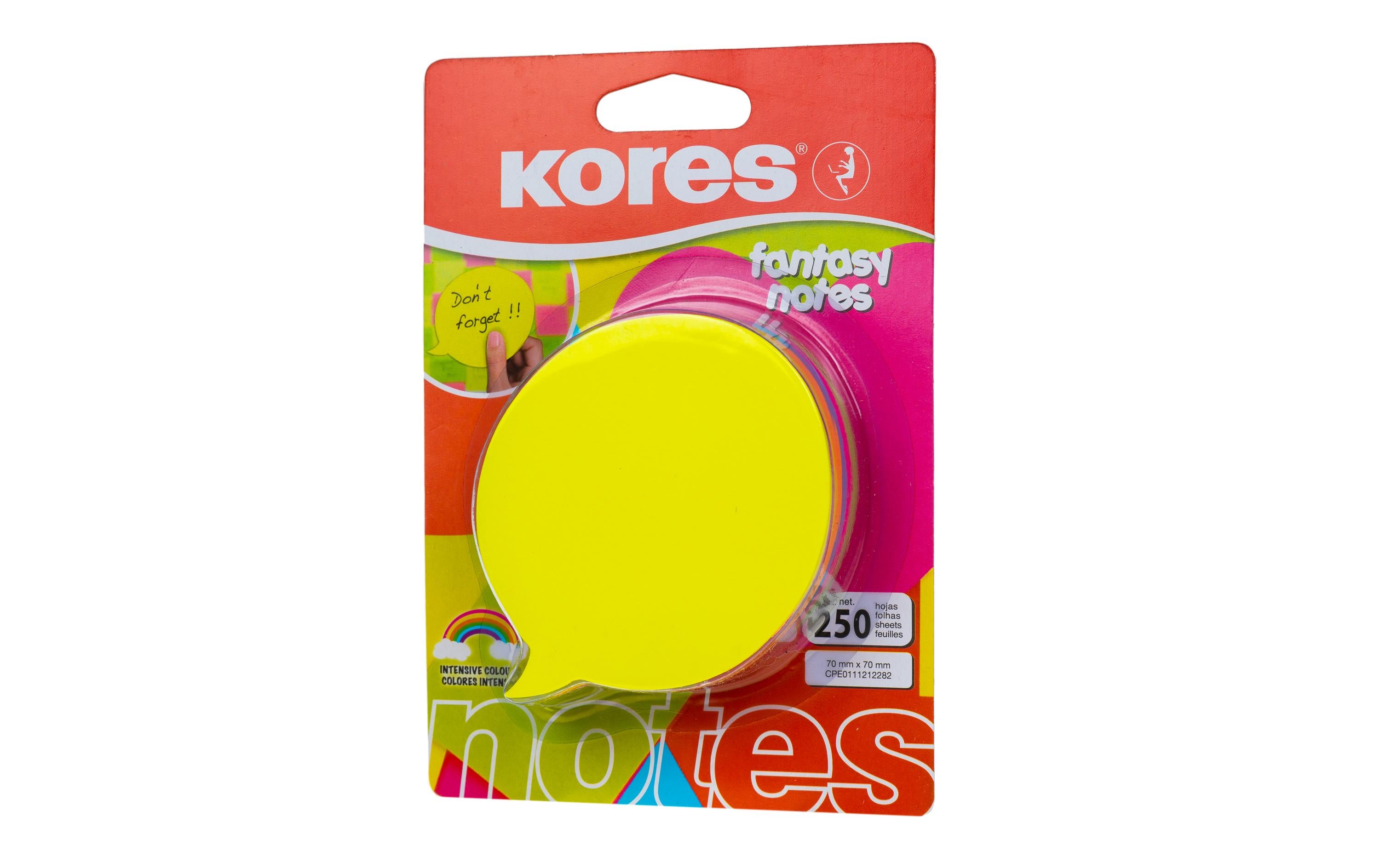 Kores Haftnotizen Sprechblase