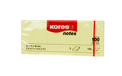 Kores Haftnotizen Gelb 5040