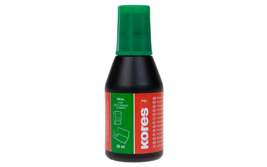 Kores, Stempelfarbe 28 ml, Grün