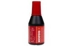 Kores, Stempelfarbe 28 ml, Rot