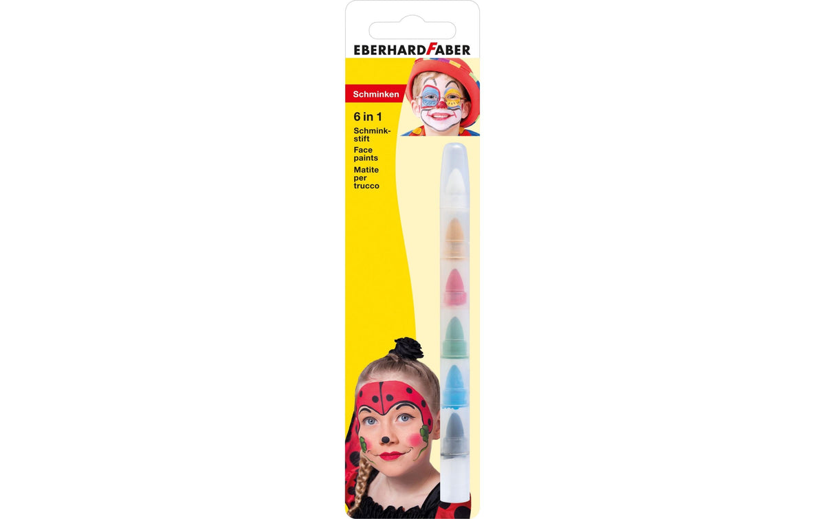 Eberhard F. Schminkstift mit 6 Farben