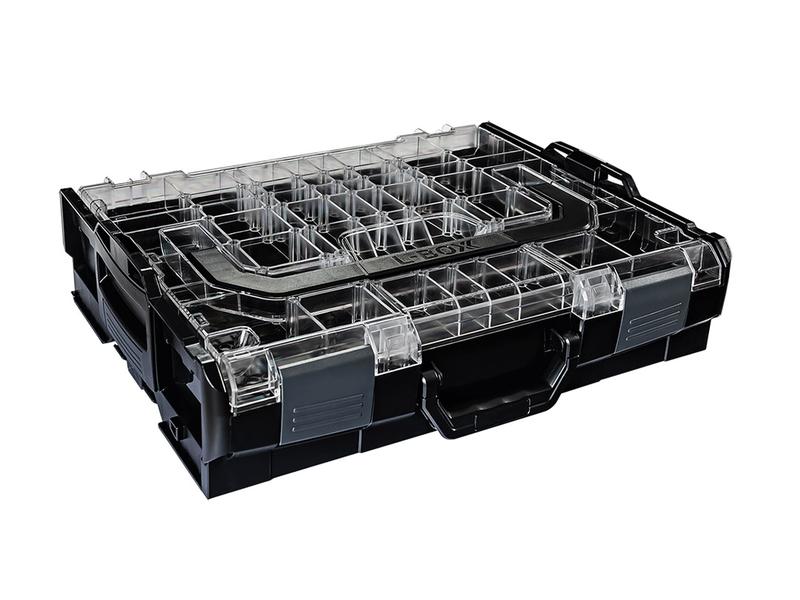 L-BOXX | 102 transp. Deckel | schwarz mit transparentem Deckel