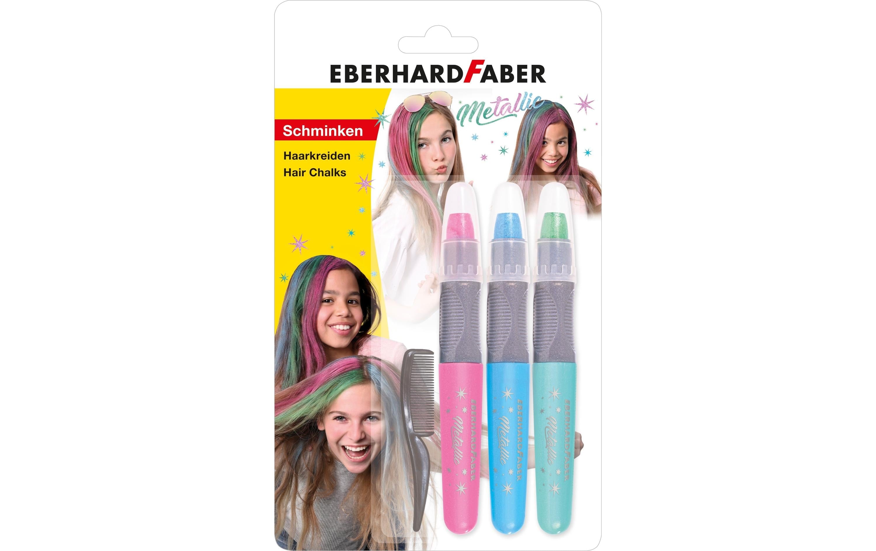 Eberhard F. Haarkreide Set Metallic