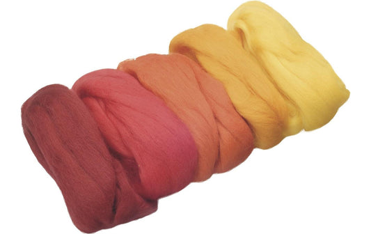 Heyda, Filzwolle Merino Mix 50 g, Rot