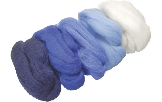 Heyda, Filzwolle Merino Mix 50 g, Blau