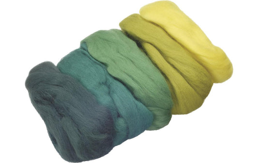 Heyda, Filzwolle Merino Mix 50 g, Grün