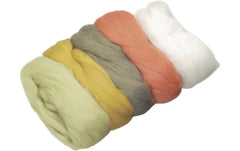 Heyda | Filzwolle Merino Mix | 50 g, Oliv