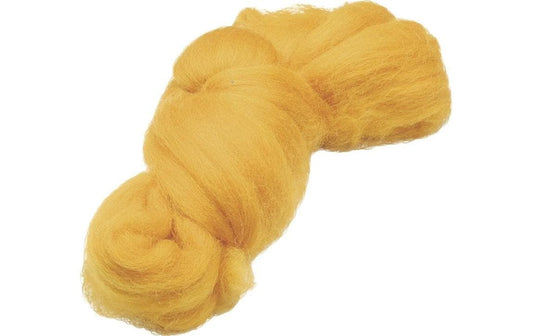 Heyda | Filzwolle 50 g, Maisgelb | 50g, 100% Schafwolle
