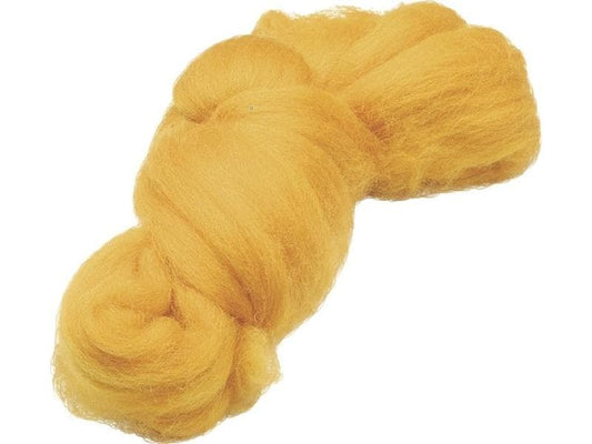 Heyda | Filzwolle 50 g, Maisgelb | 50g, 100% Schafwolle