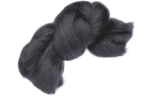 Heyda, Filzwolle 50 g, Schwarz