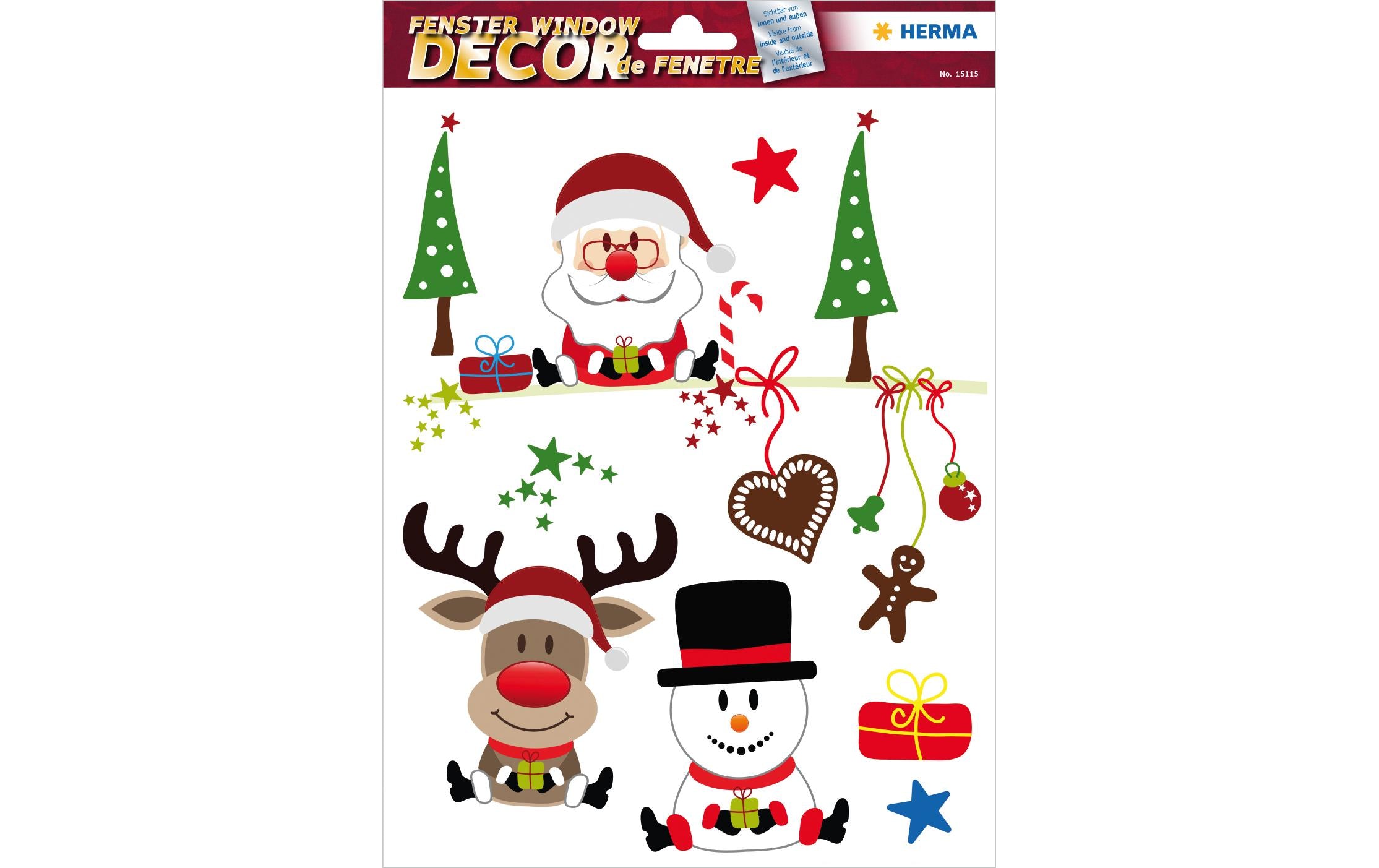 Herma Fensterbild Weihnachtsfreude