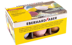 Eberhard Faber | Eberhard F. Strassenmalkreide in Eierform | 6 Stück
