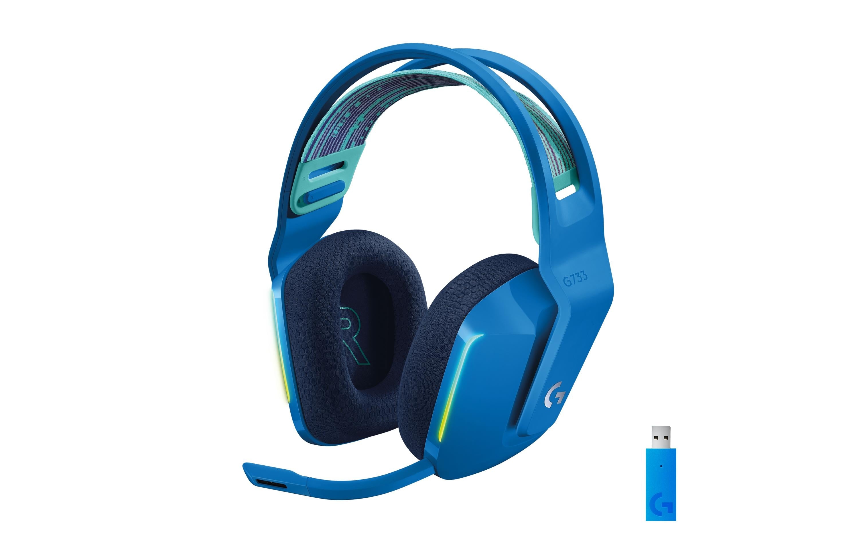 Logitech, Headset G733 Lightspeed Blau
