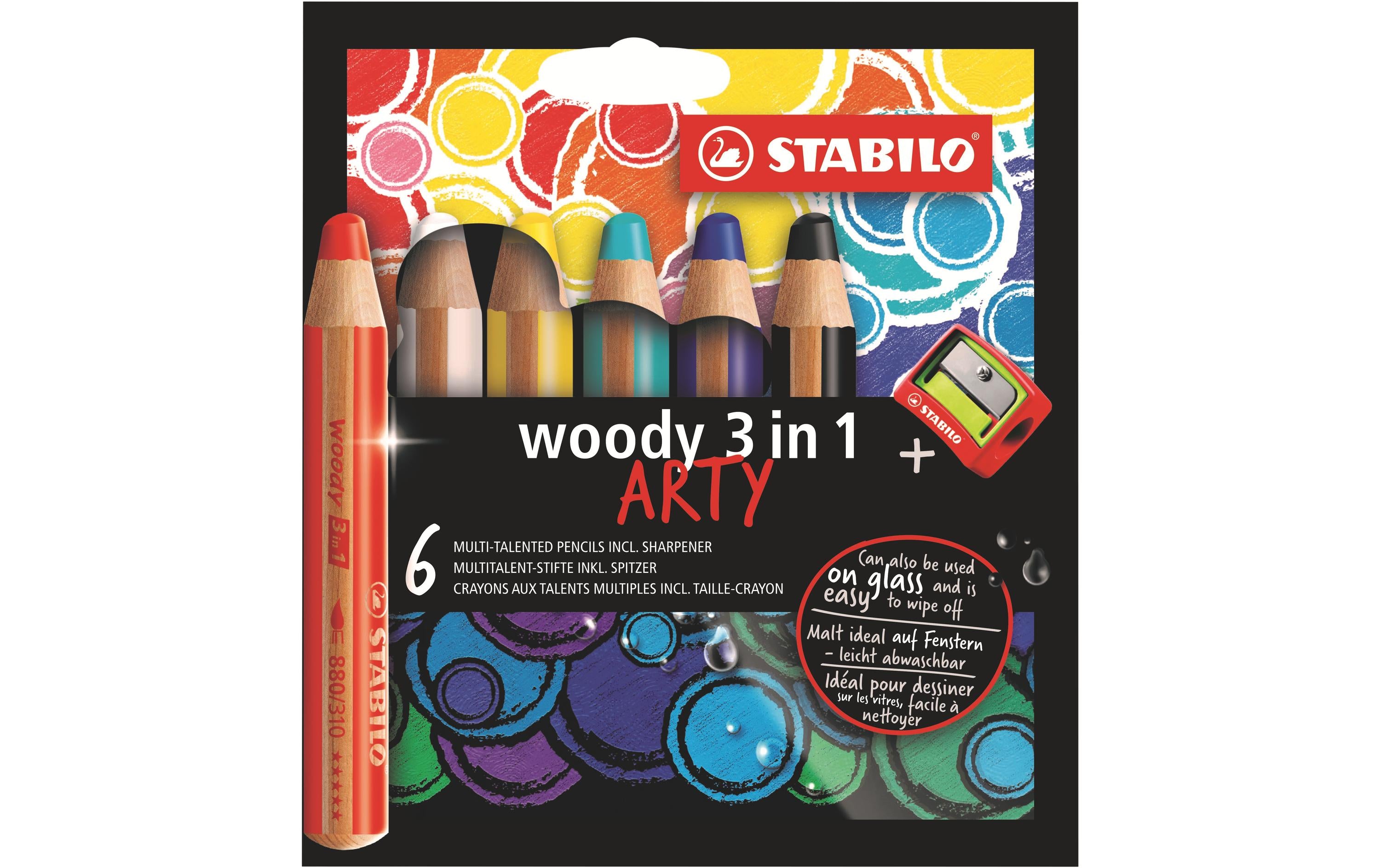 STABILO Woody 3 in 1 Malstift ARTY