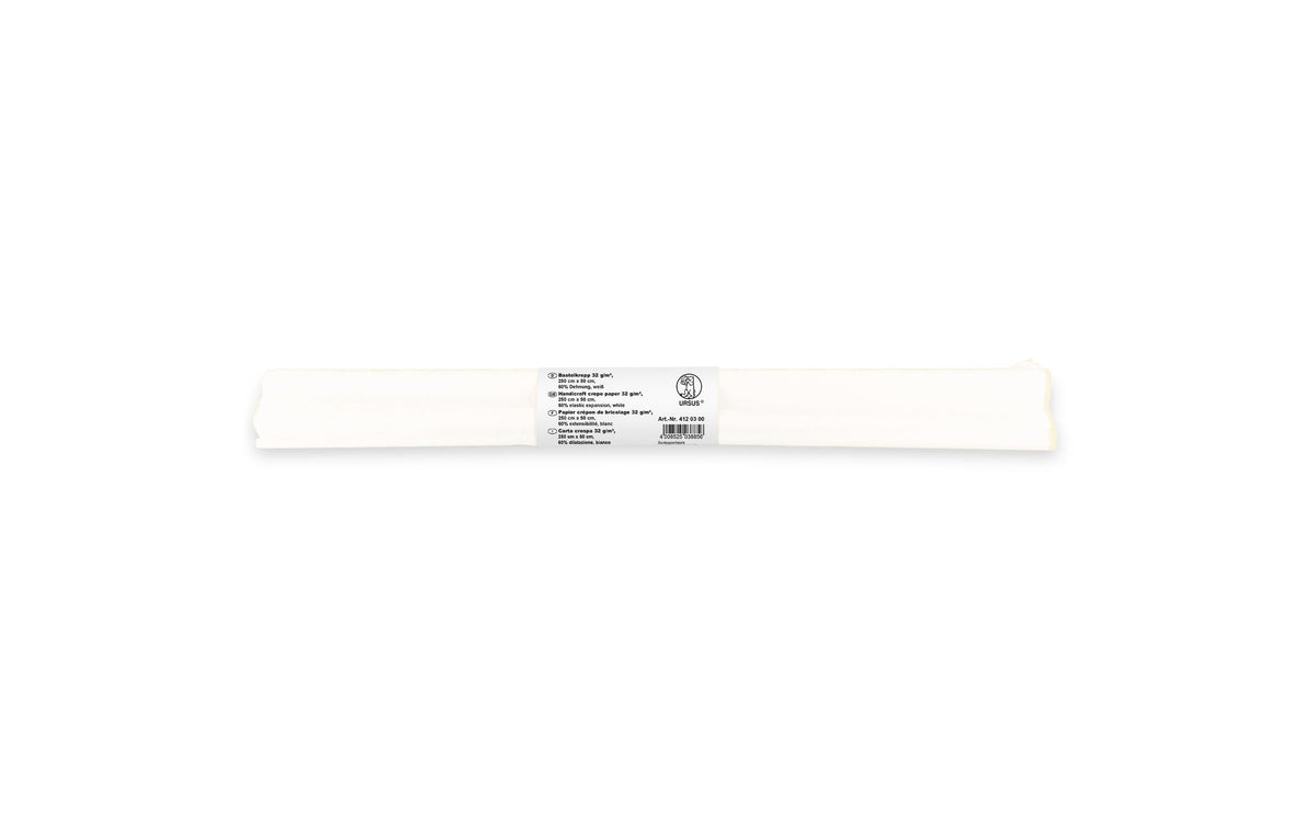 URSUS, Krepppapier 50 cm x 2.5 m, 32 g/m²,
