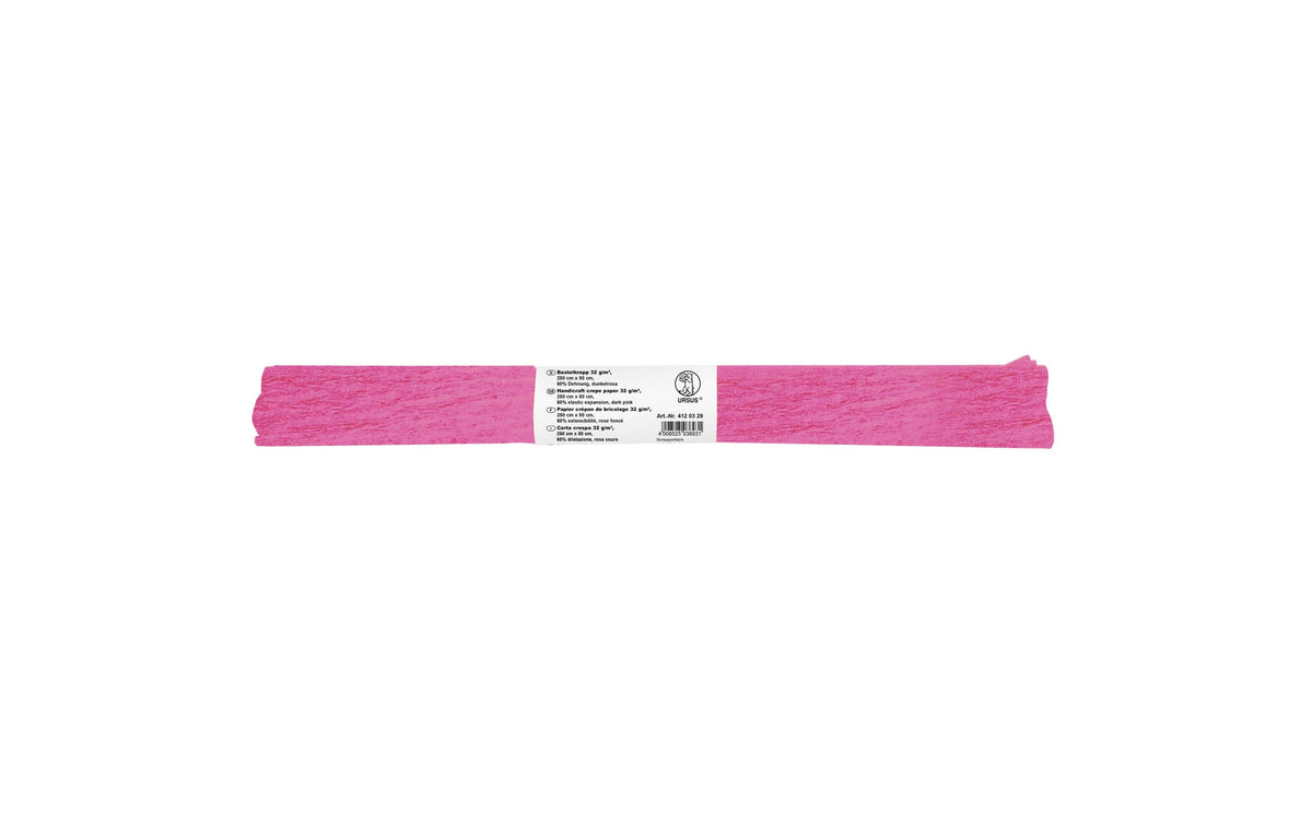 URSUS, Krepppapier 50 cm x 2.5 m, 32 g/m²,