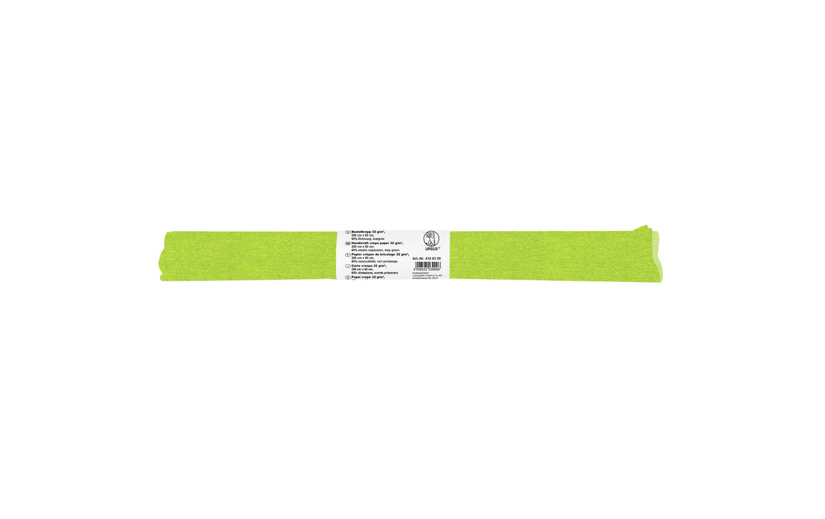 URSUS, Krepppapier 50 cm x 2.5 m, 32 g/m²,