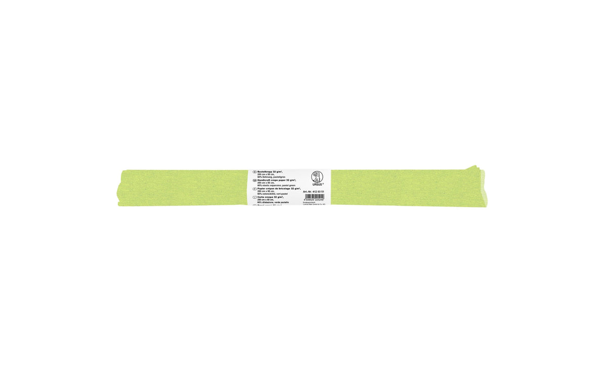 URSUS, Krepppapier 50 cm x 2.5 m, 32 g/m²,