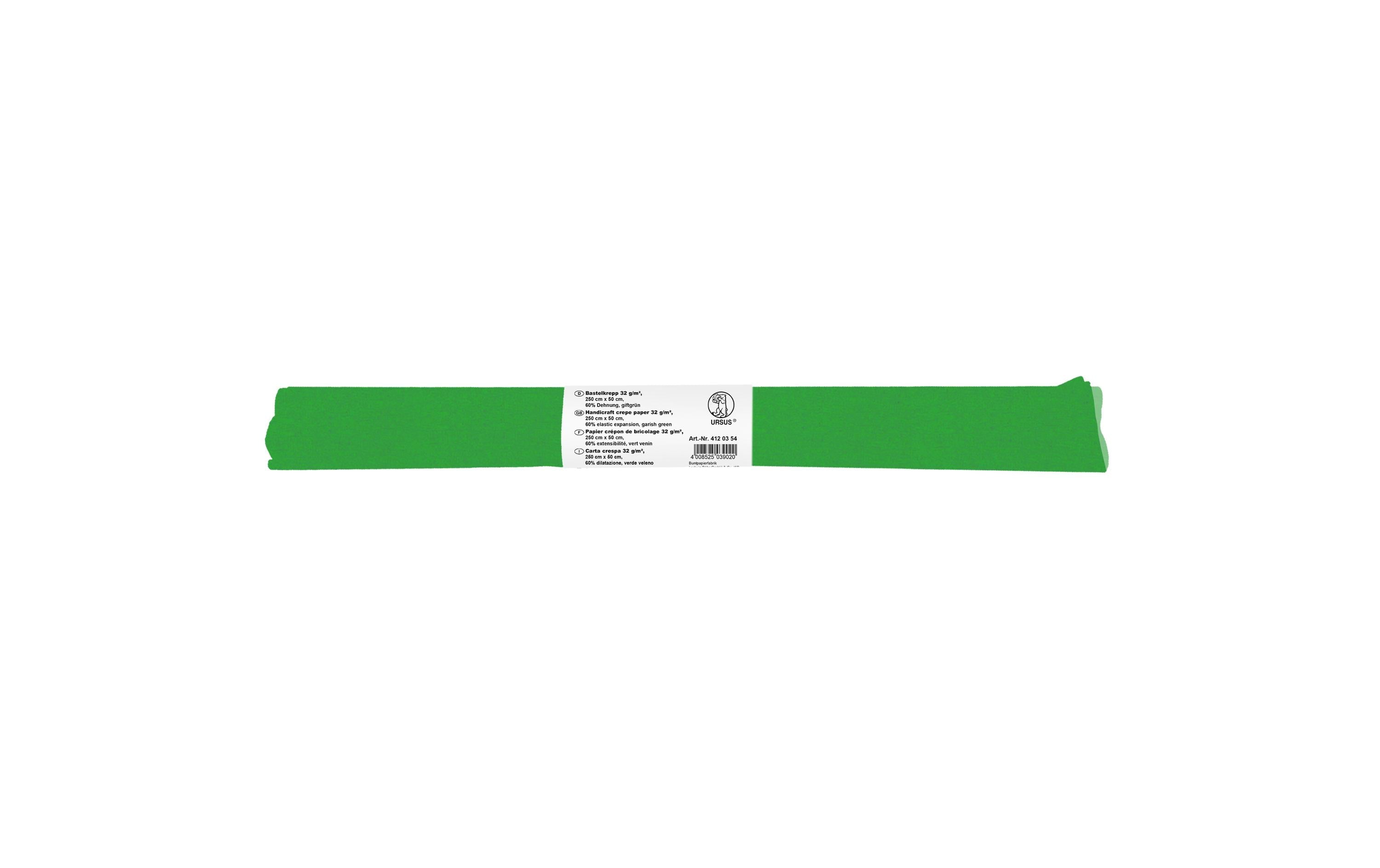 URSUS, Krepppapier 50 cm x 2.5 m, 32 g/m²,