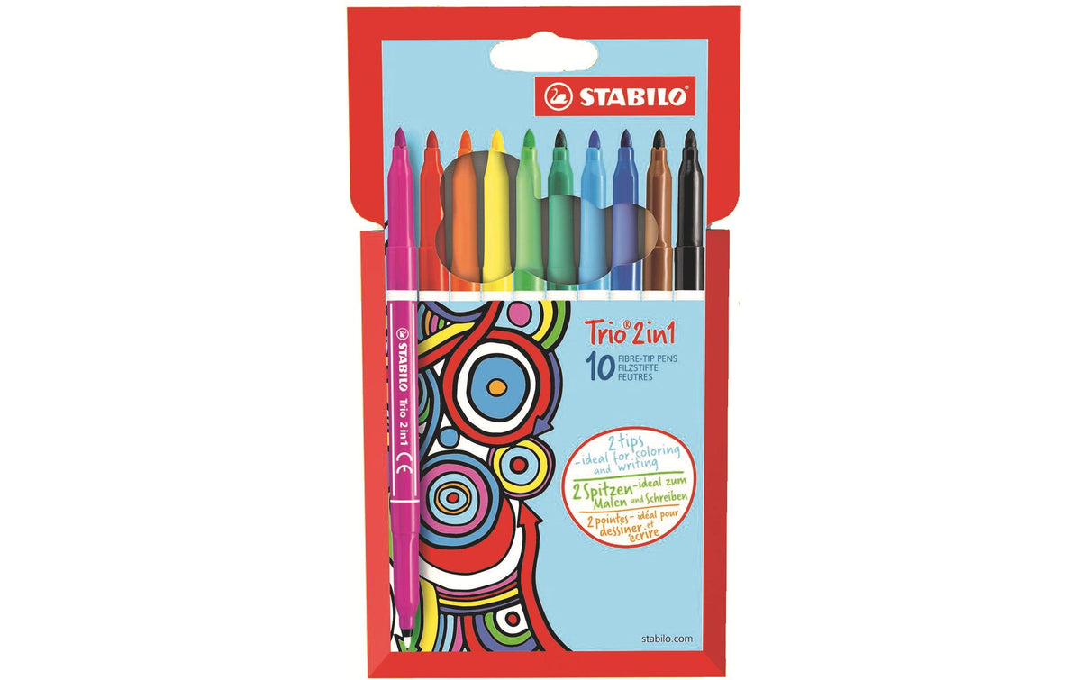 STABILO TRIO 2 in 1 Fasermaler