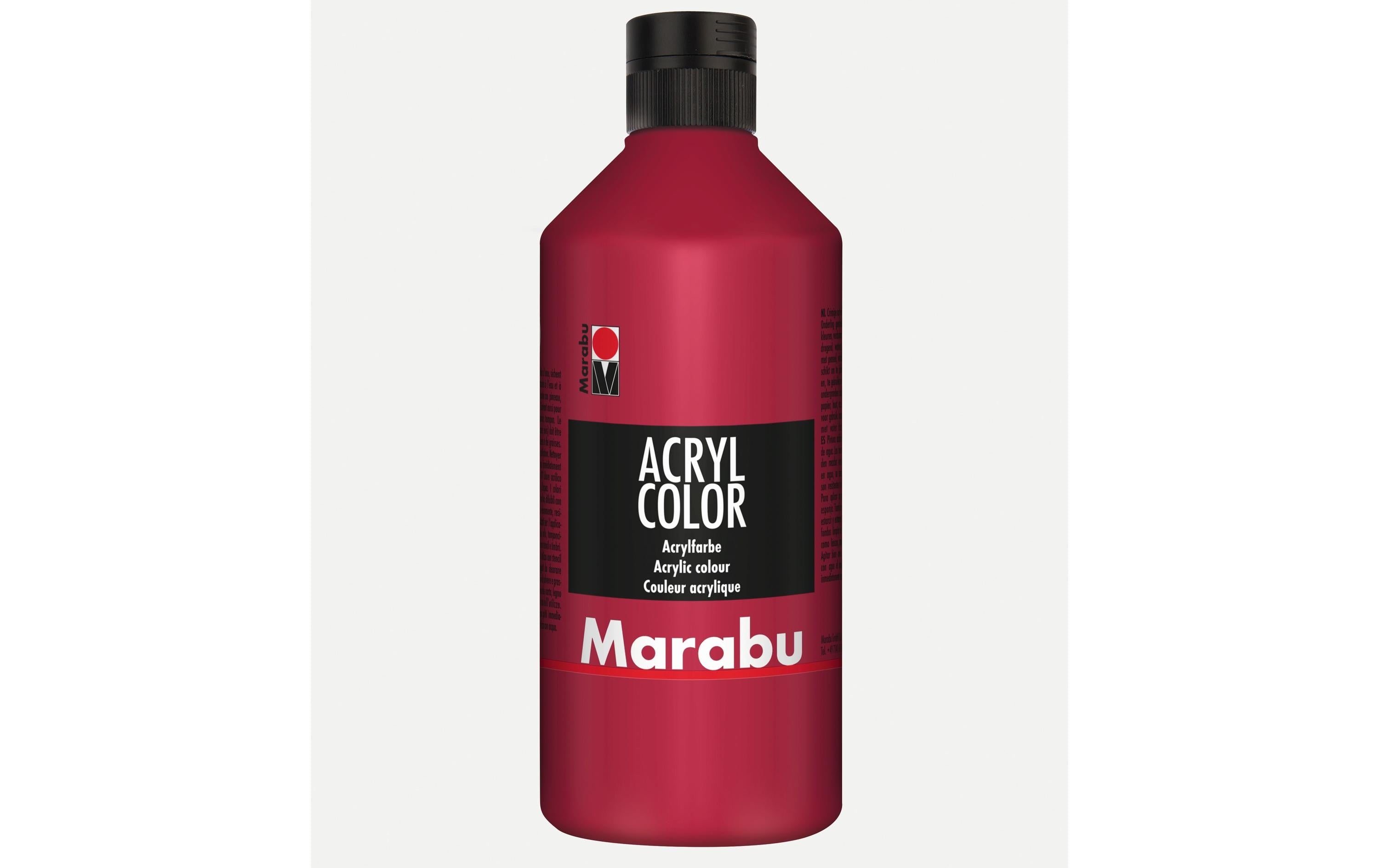 Marabu, Acrylfarbe Acryl Color 500 ml Karmi
