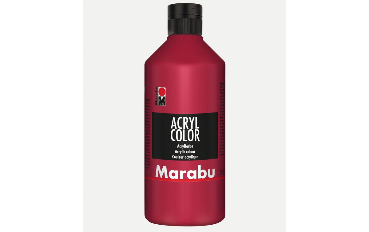 Marabu, Acrylfarbe Acryl Color 500 ml Karmi